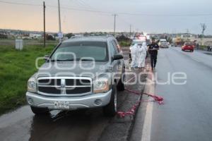 BALEADO . CARRETERA FEDERAL A TLAXCALA