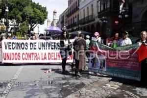 MANIFESTACIÓN INSEGURIDAD