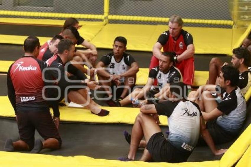 LOBOS BUAP ENTRENAMIENTO