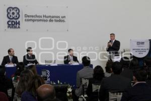 CDH PUEBLA . INFORME ADOLFO LÓPEZ BADILLO