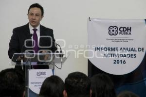 CDH PUEBLA . INFORME ADOLFO LÓPEZ BADILLO