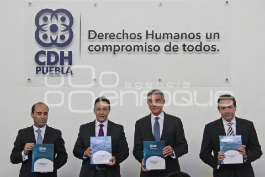 CDH PUEBLA . INFORME ADOLFO LÓPEZ BADILLO