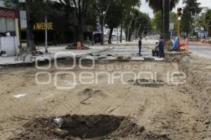 OBRAS . AVENIDA JUÁREZ