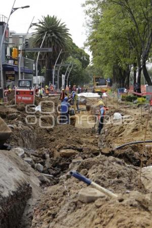 OBRAS . AVENIDA JUÁREZ