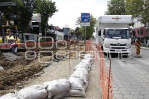 OBRAS . AVENIDA JUÁREZ