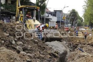 OBRAS . AVENIDA JUÁREZ