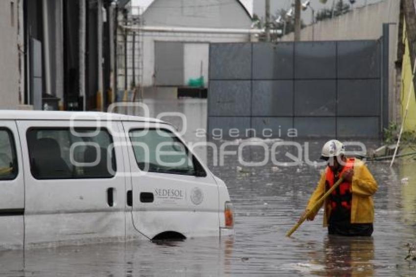 INUNDACIÓN . PROSPERA . HUEYOTLIPAN