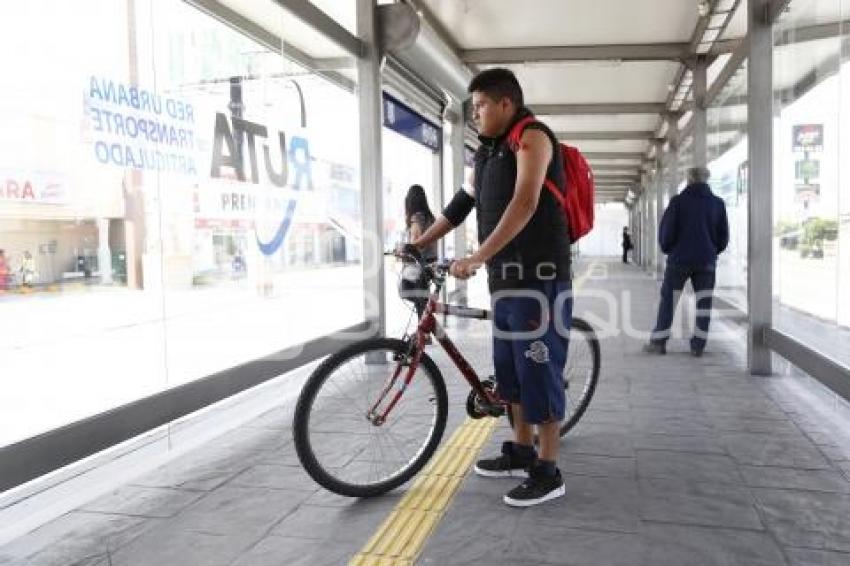 ADMITEN BICICLETAS EN RUTA