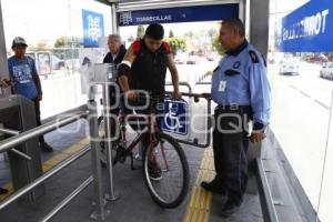 ADMITEN BICICLETAS EN RUTA