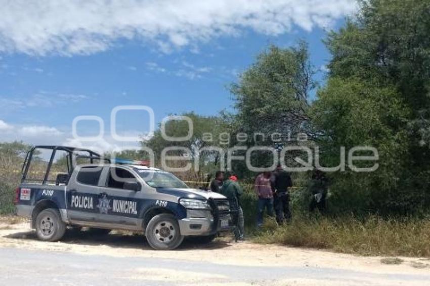 TEHUACÁN. LEVANTAMIENTO DE CADÁVER