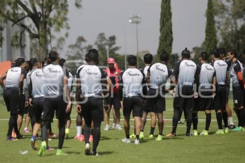 FÚTBOL . LOBOS BUAP . ENTRENAMIENTO