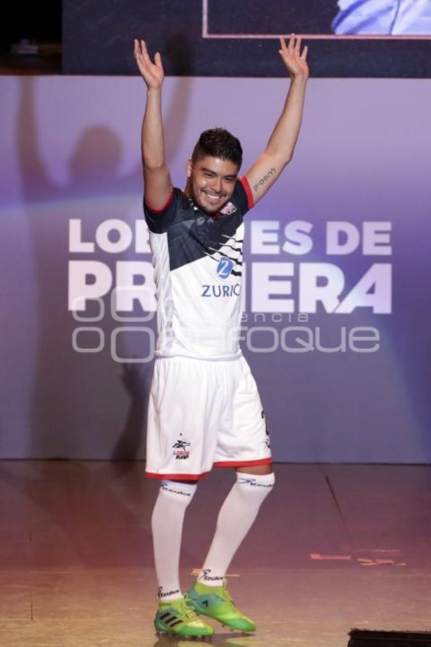 FÚTBOL . LOBOS BUAP . PRESENTACIÓN