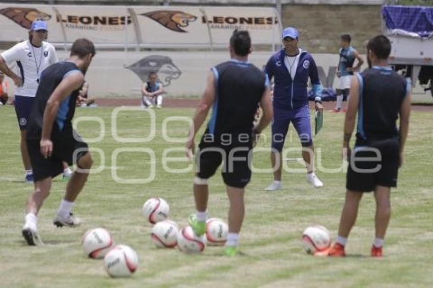 FÚTBOL . CLUB PUEBLA . ENTRENAMIENTO