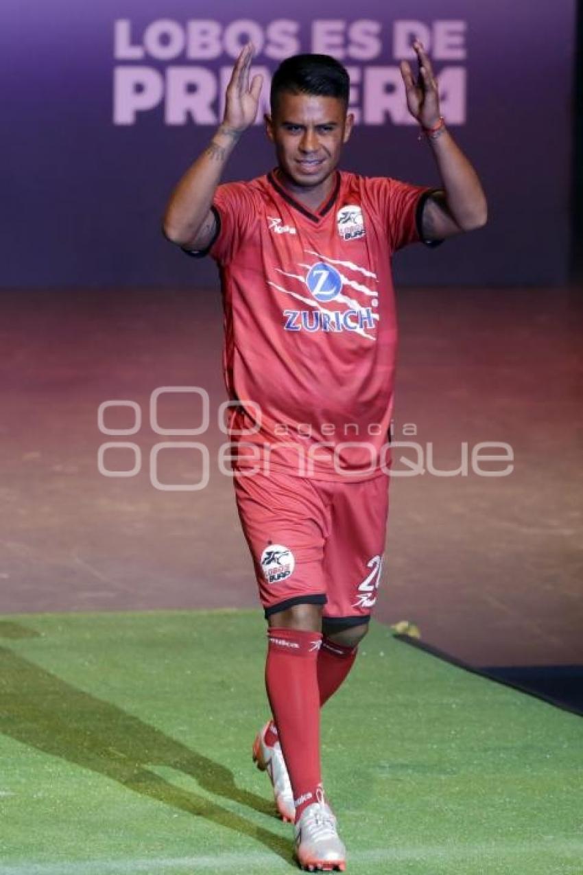 FÚTBOL . LOBOS BUAP . PRESENTACIÓN