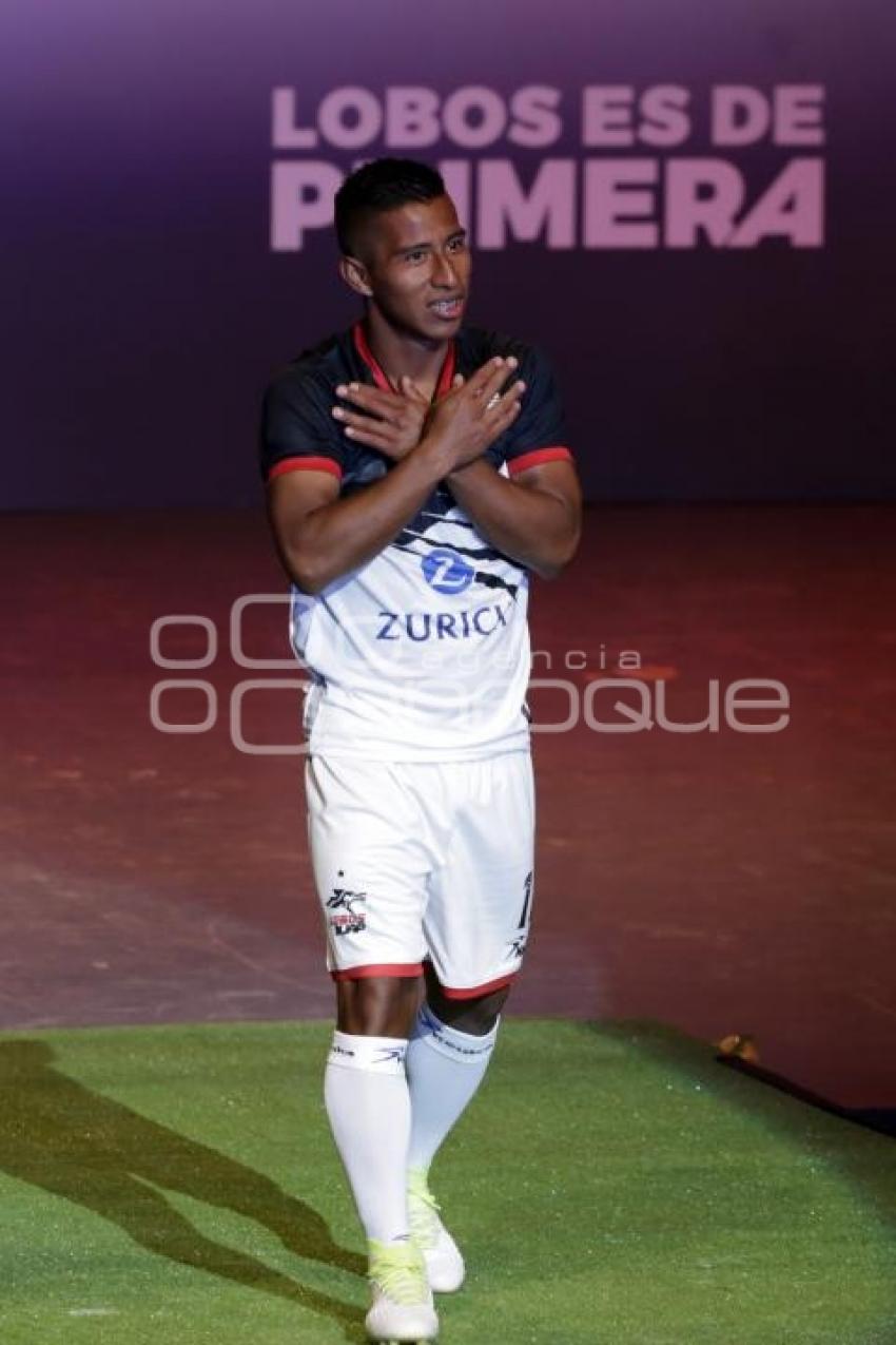 FÚTBOL . LOBOS BUAP . PRESENTACIÓN