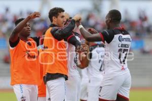 FÚTBOL . LOBOS BUAP VS SANTOS LAGUNA