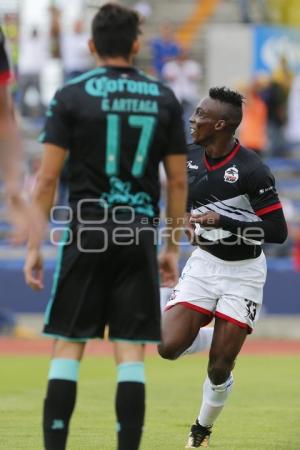 FÚTBOL . LOBOS BUAP VS SANTOS LAGUNA