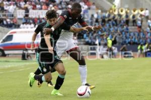 FÚTBOL . LOBOS BUAP VS SANTOS LAGUNA