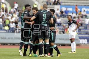 FÚTBOL . LOBOS BUAP VS SANTOS LAGUNA