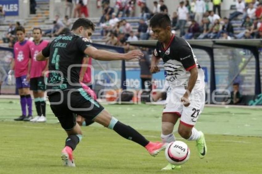 FÚTBOL . LOBOS BUAP VS SANTOS LAGUNA