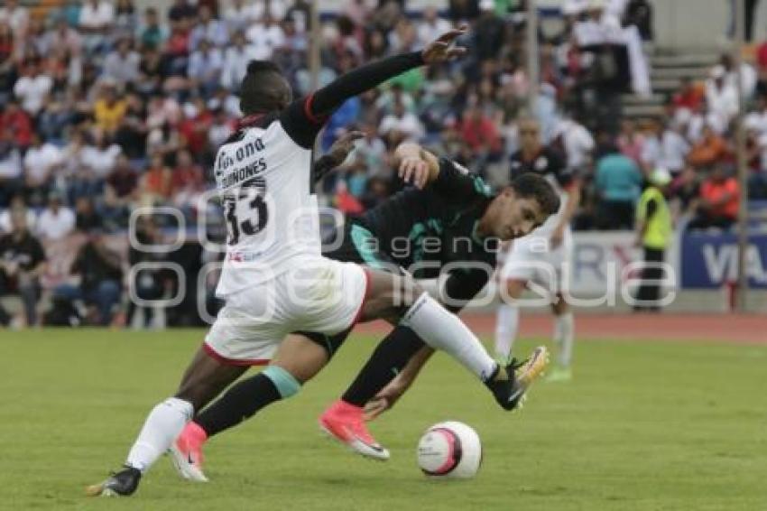 FÚTBOL . LOBOS BUAP VS SANTOS LAGUNA