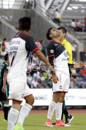 FÚTBOL . LOBOS BUAP VS SANTOS LAGUNA