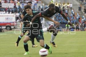 FÚTBOL . LOBOS BUAP VS SANTOS LAGUNA