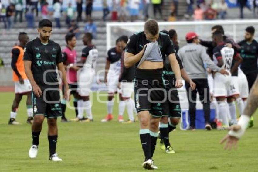 FÚTBOL . LOBOS BUAP VS SANTOS LAGUNA