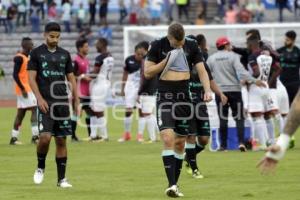 FÚTBOL . LOBOS BUAP VS SANTOS LAGUNA