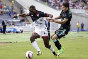 FÚTBOL . LOBOS BUAP VS SANTOS LAGUNA