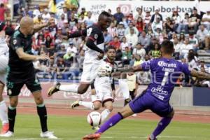 FÚTBOL . LOBOS BUAP VS SANTOS LAGUNA