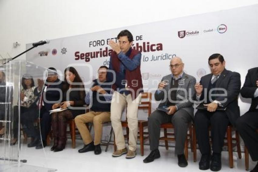 FORO ESTATAL DE SEGURIDAD