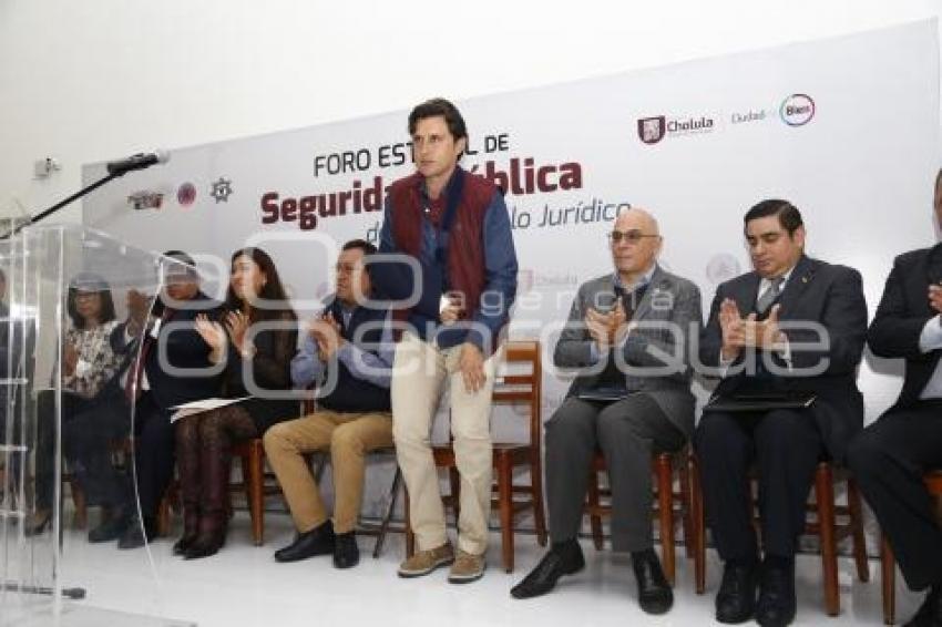 FORO ESTATAL DE SEGURIDAD