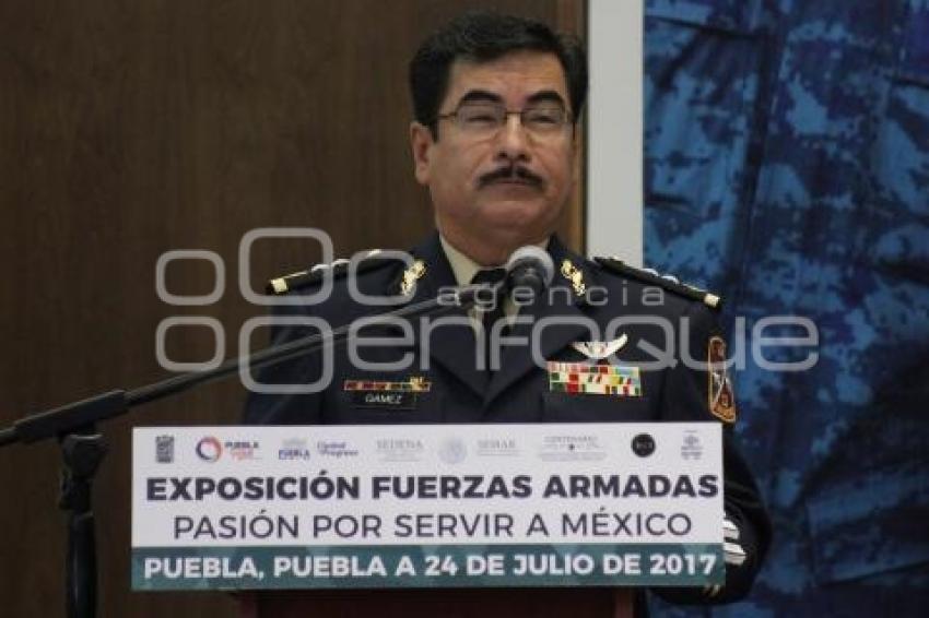 EXPOSICIÓN . FUERZAS ARMADAS