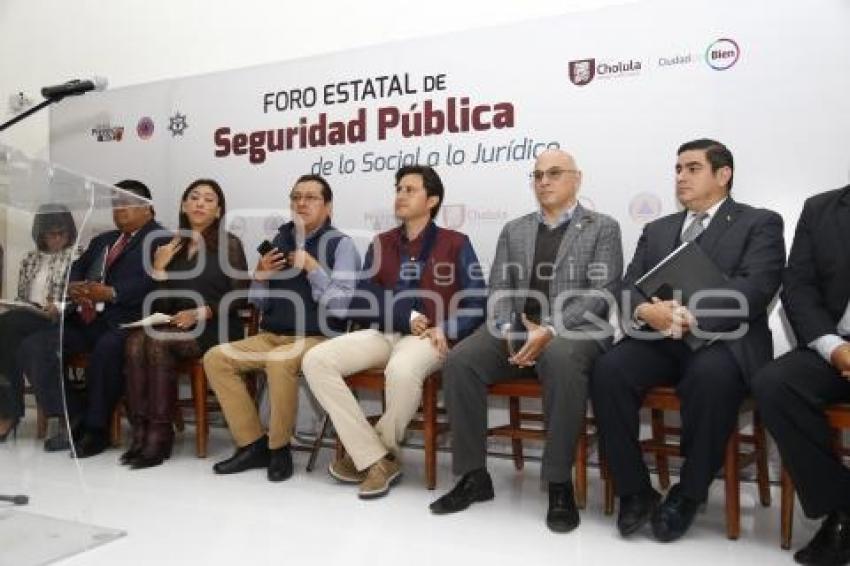 FORO ESTATAL DE SEGURIDAD