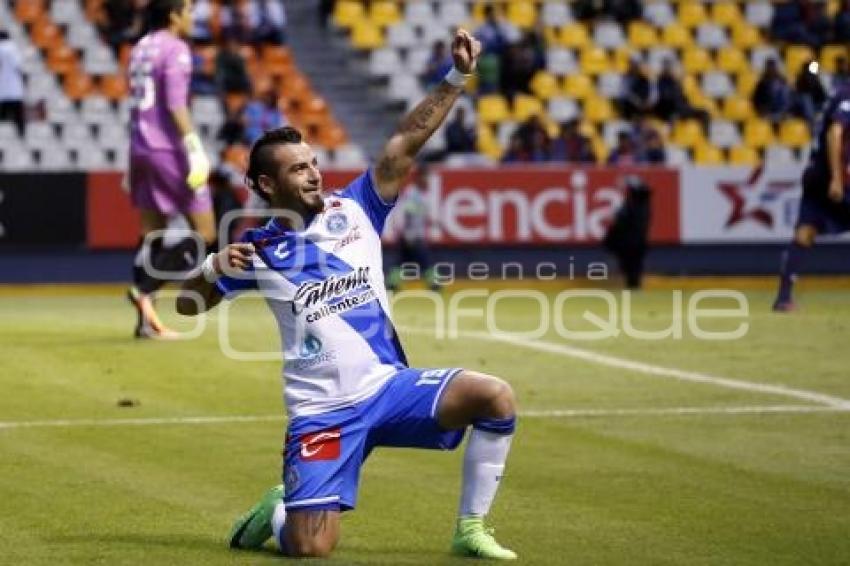 FÚTBOL . CLUB PUEBLA VS ATLANTE
