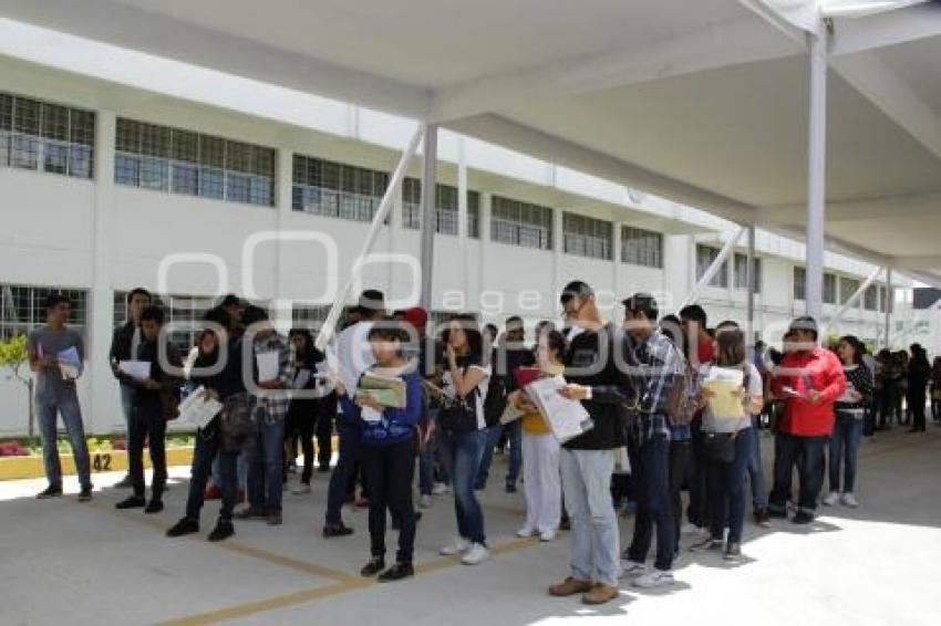 BUAP . ADMISIÓN 2017