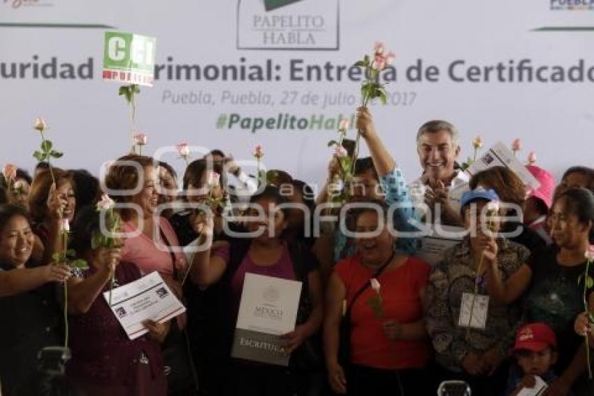 ENTREGA DE CERTIFICADOS