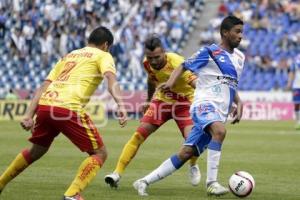 FÚTBOL . CLUB PUEBLA VS MORELIA