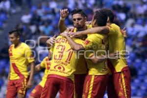 FÚTBOL . CLUB PUEBLA VS MORELIA