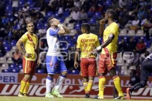 FÚTBOL . CLUB PUEBLA VS MORELIA