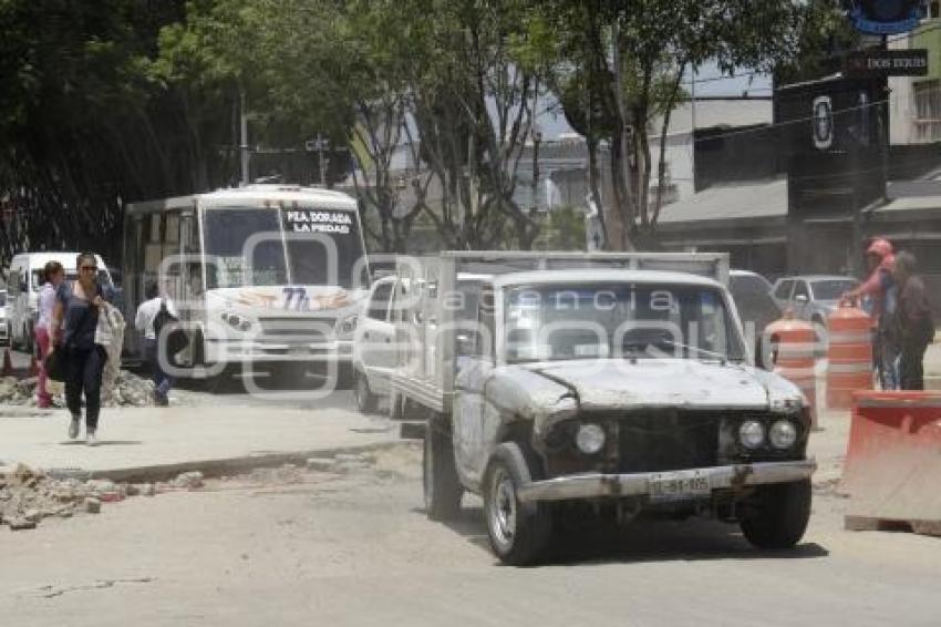 OBRAS . AVENIDA JUÁREZ