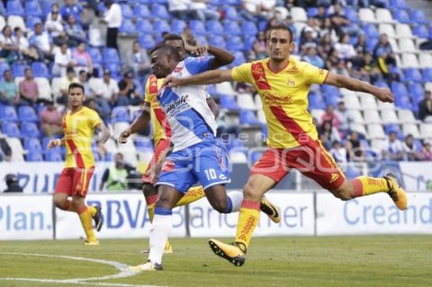 FÚTBOL . CLUB PUEBLA VS MORELIA