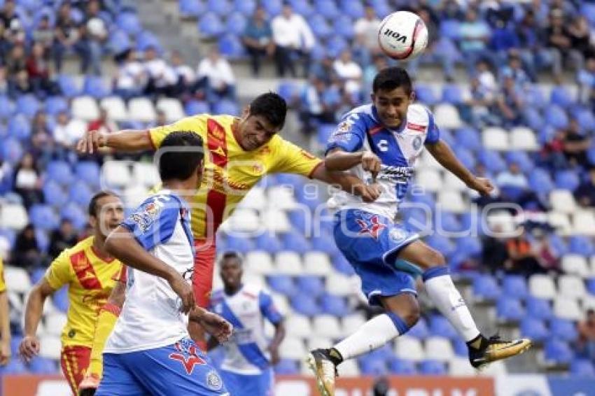 FÚTBOL . CLUB PUEBLA VS MORELIA