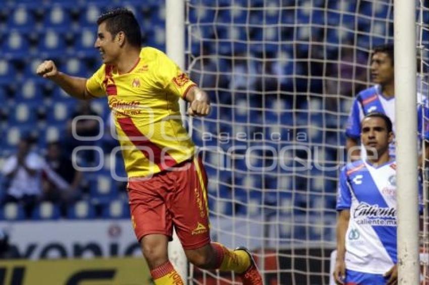 FÚTBOL . CLUB PUEBLA VS MORELIA
