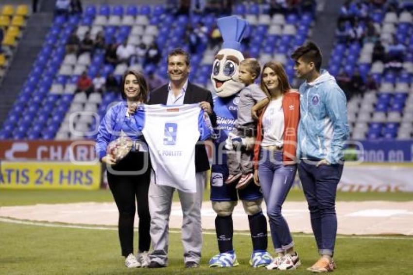 FÚTBOL . CLUB PUEBLA VS MORELIA