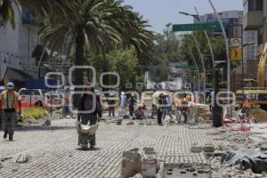 OBRAS . AVENIDA JUÁREZ