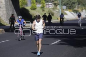 CICLOVÍA RECREATIVA . CHOLULA