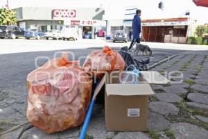 RECOLECCIÓN DE BASURA . CHOLULA