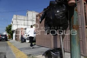 RECOLECCIÓN DE BASURA . CHOLULA